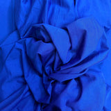 Pound A Metre 3 Metre Luxurious Plain Viscose Jersey - 55"-  (Royal)