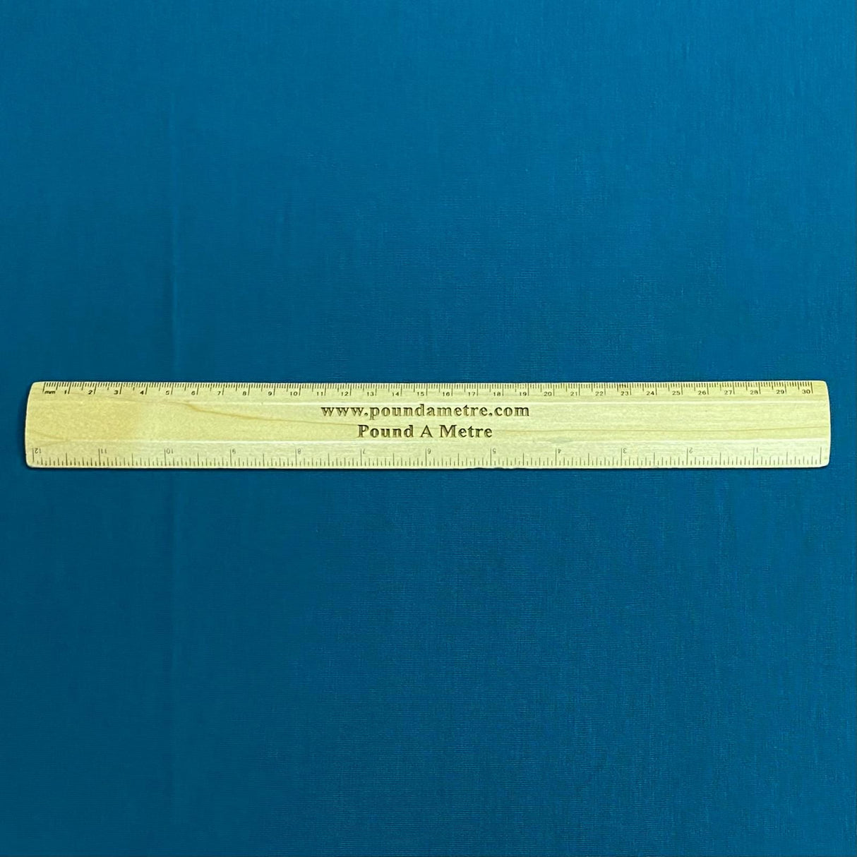 Pound A Metre 3 Metre Luxurious Plain Viscose Jersey - 55"-  (Teal)