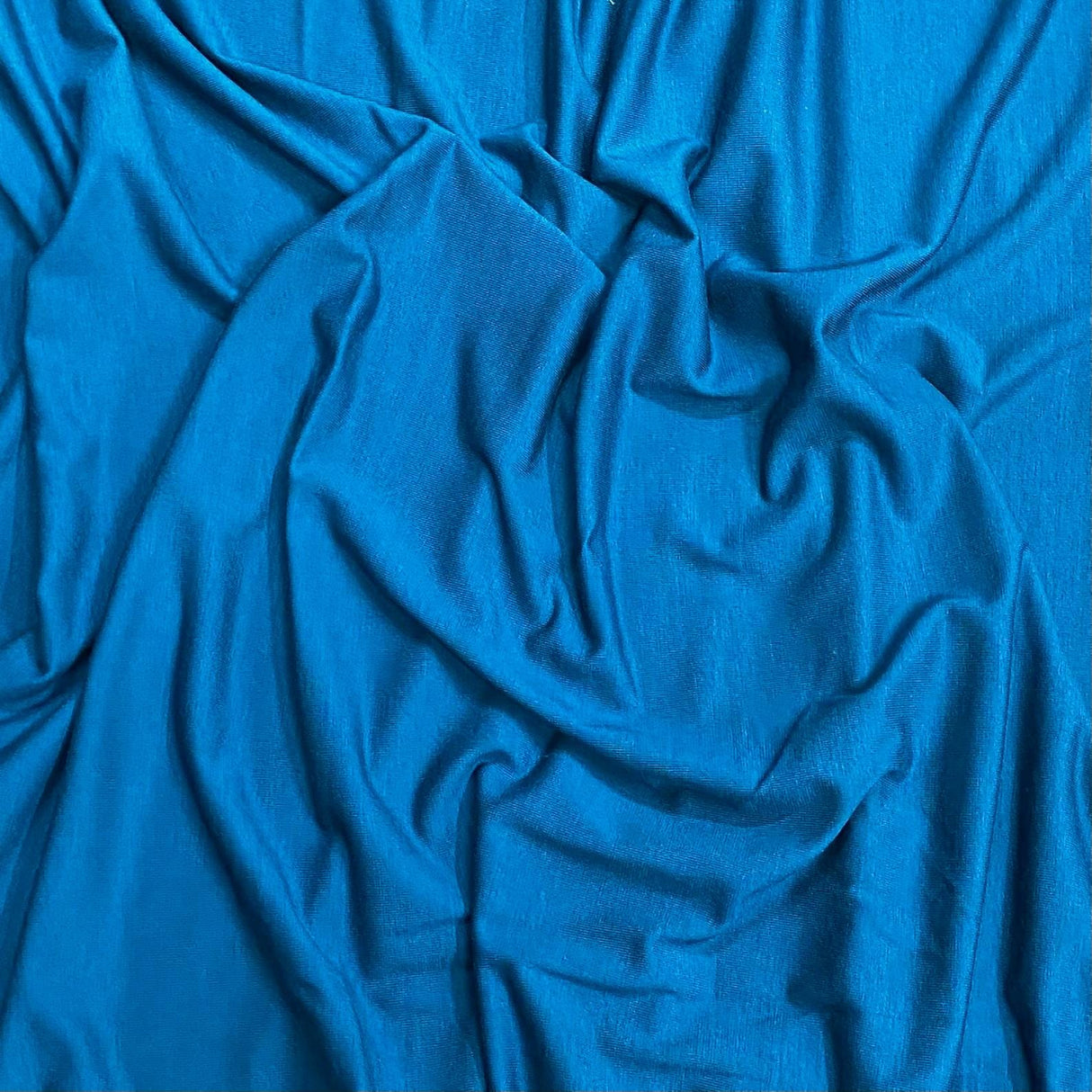 Pound A Metre 3 Metre Luxurious Plain Viscose Jersey - 55"-  (Teal)