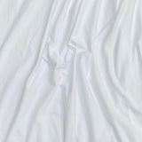 Pound A Metre 3 Metre Luxurious Plain Viscose Jersey - 55"-  (White)