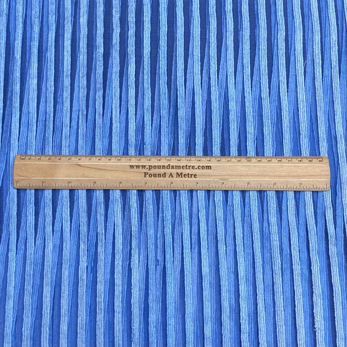 Pound A Metre 3 Metres 3 Metre Luxurious Silk Look Tissue - 45" (Blue)