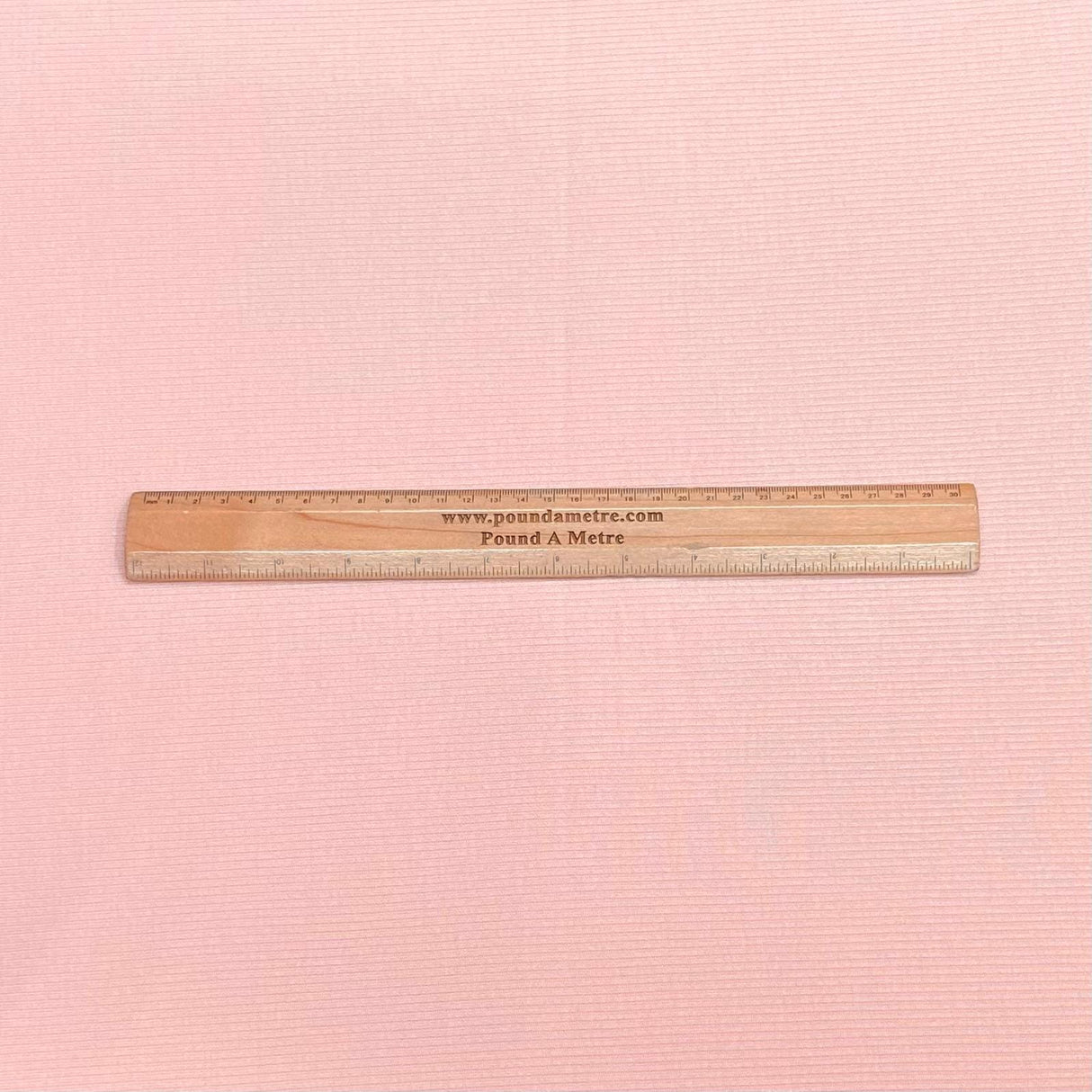 Pound A Metre 3 Metres 3 Metre Luxurious Soft Cord Jersey - 55" (Baby Pink)