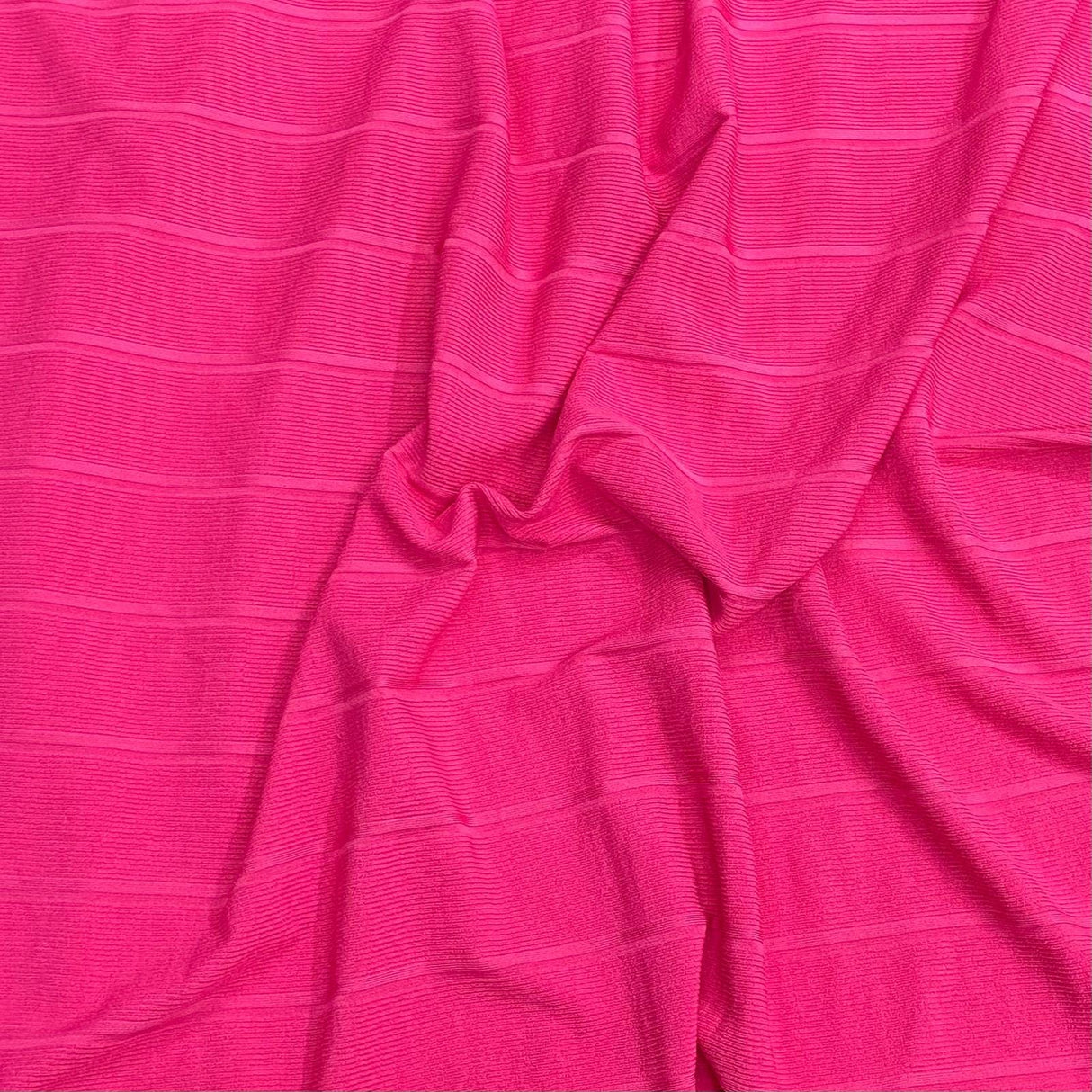 Pound A Metre 3 Metres 3 Metre Luxurious Soft Cord Jersey - 55" (Fuchsia)