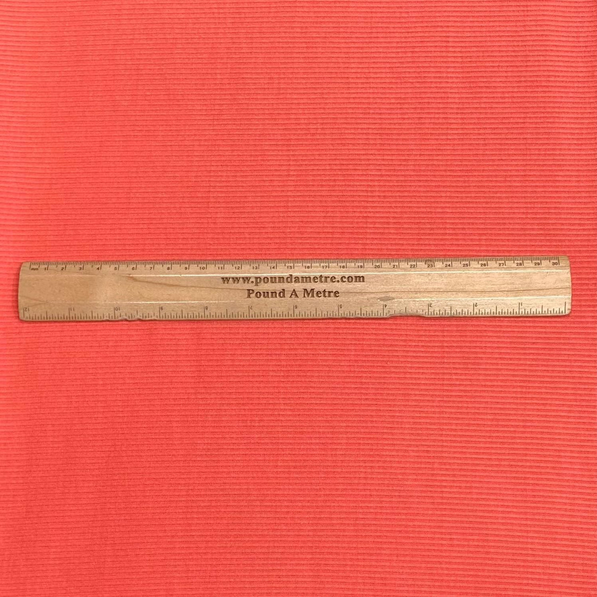 Pound A Metre 3 Metres 3 Metre Luxurious Soft Cord Jersey - 55" (Orange) (BOGOF)