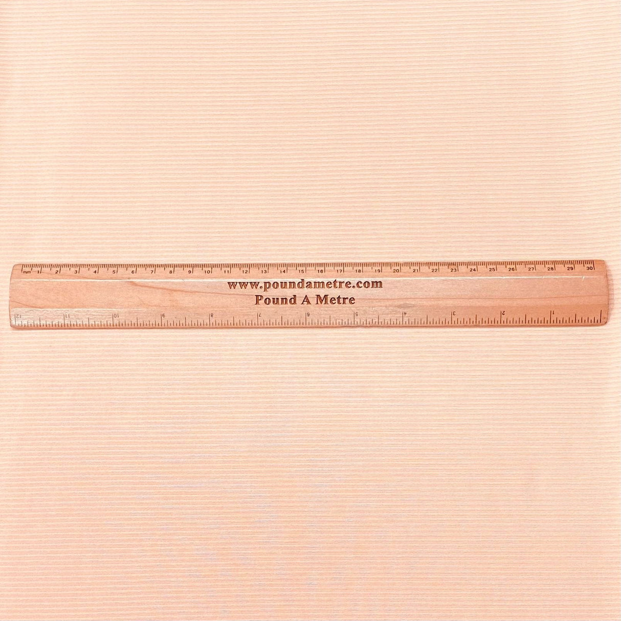Pound A Metre 3 Metres 3 Metre Luxurious Soft Cord Jersey - 55" (Peach) (WOWZA)