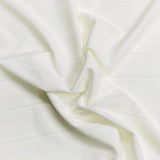Pound A Metre 3 Metres 3 Metre Luxurious Soft Cord Jersey - 55" (White)