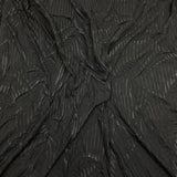Pound A Metre 3 Metres 3 Metre Luxurious Soft Crinkle Jersey - 55" Wide (Black)