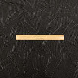 Pound A Metre 3 Metres 3 Metre Luxurious Soft Crinkle Jersey - 55" Wide (Black)