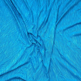 Pound A Metre 3 Metres 3 Metre Luxurious Soft Crinkle Jersey - 55" Wide (Blue)