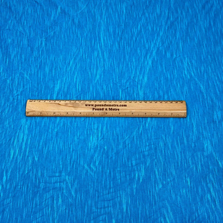 Pound A Metre 3 Metres 3 Metre Luxurious Soft Crinkle Jersey - 55" Wide (Blue)