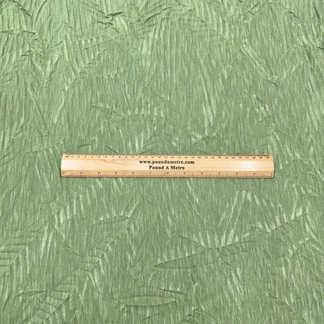 Pound A Metre 3 Metres 3 Metre Luxurious Soft Crinkle Jersey - 55" Wide (Khaki)