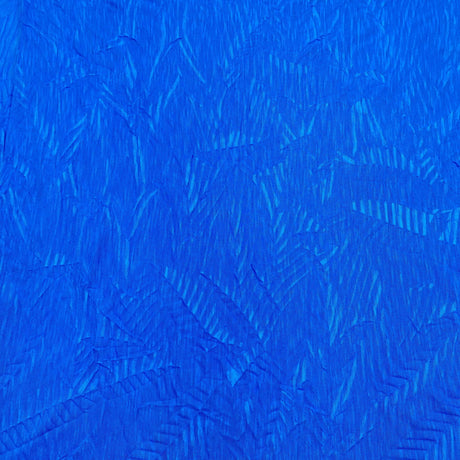 Pound A Metre 3 Metres 3 Metre Luxurious Soft Crinkle Jersey - 55" Wide (Royal Blue)