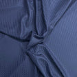 Pound A Metre 3 Metre Luxurious Soft Embossed Polyester Jersey - 55" (Navy)