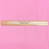 Pound A Metre 3 Metre Luxurious Soft Embossed Polyester Jersey - 55" (Pink)