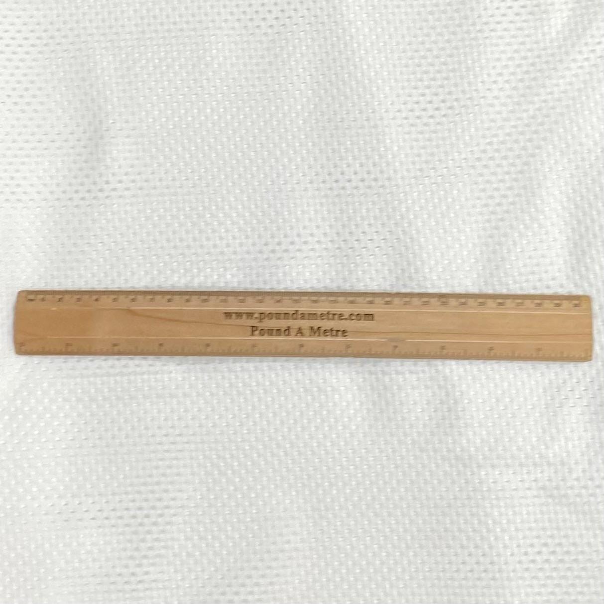 Pound A Metre 3 Metres 3 Metre Luxurious Soft Embossed Polyester Jersey - 55" (White)