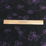 Pound A Metre 3 Metre Luxurious Soft Mesh Jersey - 55" (Night Crawler)