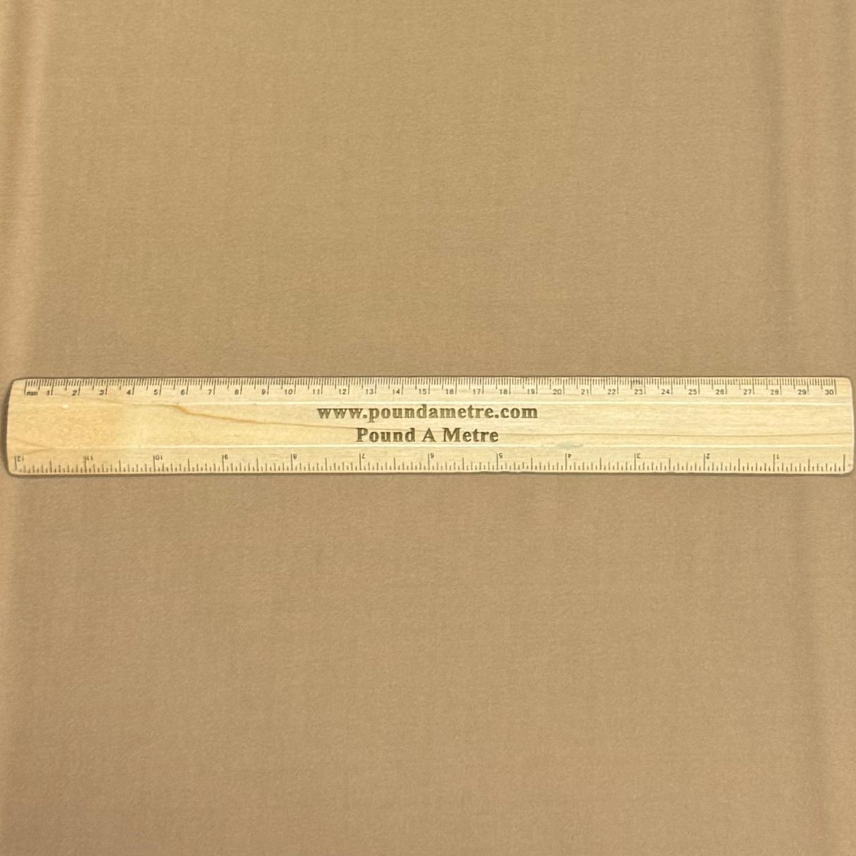 Pound A Metre 3 Metres 3 Metre Luxurious Soft Polyester Jersey - 55" (Brown)