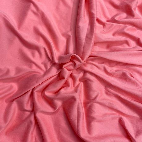 Pound A Metre 3 Metres 3 Metre Luxurious Soft Polyester Jersey - 55" (Falmingo)