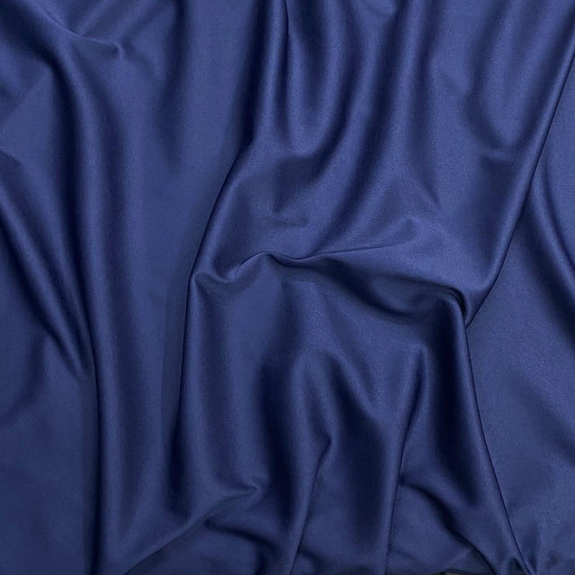 Pound A Metre 3 Metres 3 Metre Luxurious Soft Polyester Jersey - 55" (Navy)