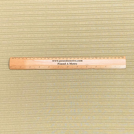 Pound A Metre 3 Metres 3 Metre Luxurious Soft Printed Ribbed Jersey - 55"- (Green) (EOL)