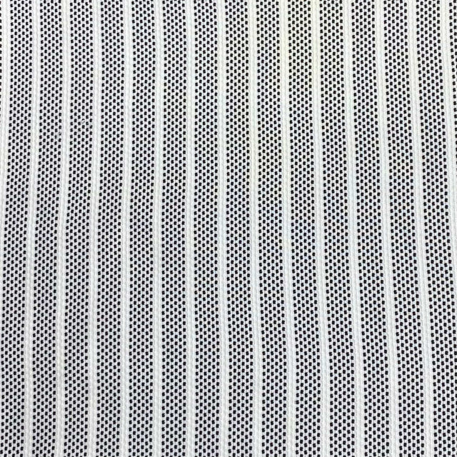 Pound A Metre 3 Metres 3 Metre Luxurious Soft Printed Ribbed Jersey - 55"- (Grey & White)
