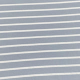 Pound A Metre 3 Metres 3 Metre Luxurious Soft Printed Ribbed Jersey - 55"- (Grey & White)