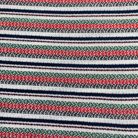 Pound A Metre 3 Metres 3 Metre Luxurious Soft Printed Ribbed Jersey - 55"- (Multi)