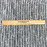 Pound A Metre 3 Metres 3 Metre Luxurious Soft Printed Ribbed Jersey - 55"- (Silver)