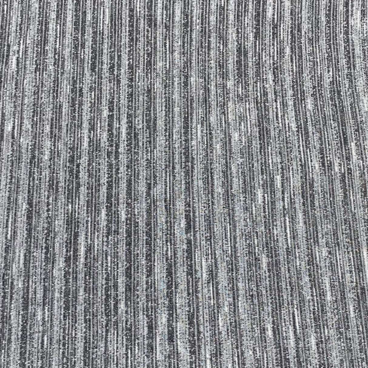 Pound A Metre 3 Metres 3 Metre Luxurious Soft Printed Ribbed Jersey - 55"- (Silver)