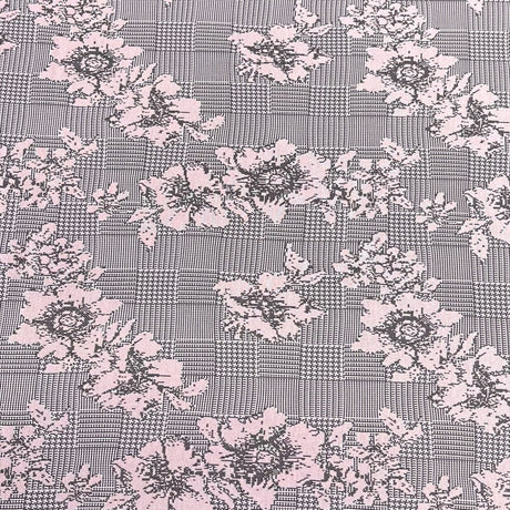 Pound A Metre 3 Metre Luxurious Soft Printed Viscose Jersey - 55"-  (Baby Pink)