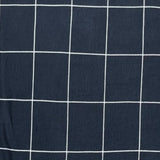 Pound A Metre 3 Metre Luxurious Soft Printed Viscose Jersey - 55"-  (Black Squares)