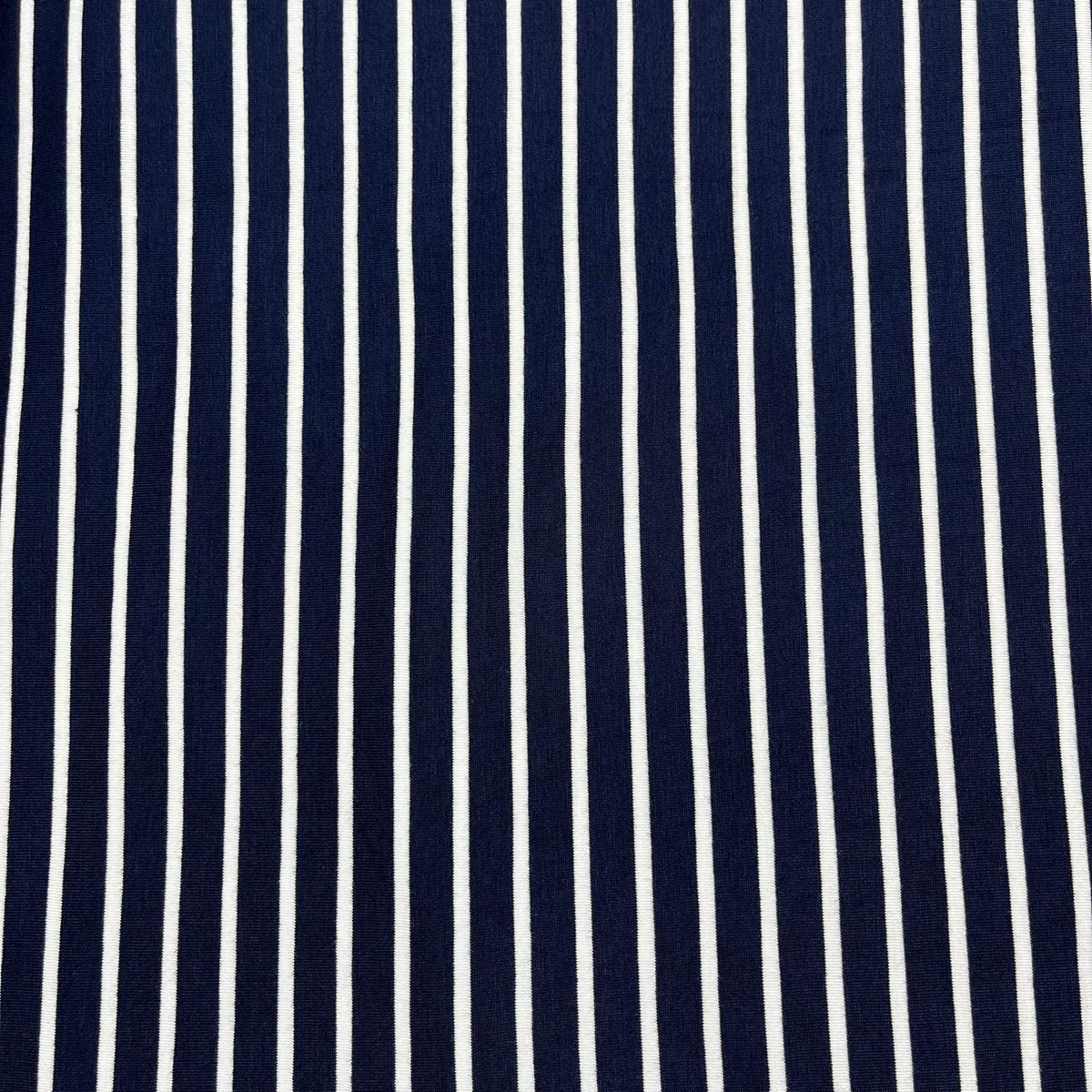 Pound A Metre 3 Metre Luxurious Soft Printed Viscose Jersey - 55"-  (Navy)