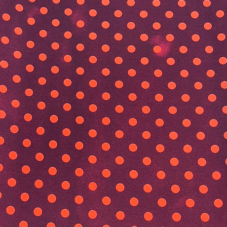 Pound A Metre 3 Metre Luxurious Soft Printed Viscose Jersey - 55"-  (Polka)