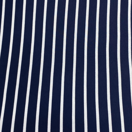 Pound A Metre 3 Metre Luxurious Soft Printed Viscose Jersey - 55"-  (Stripes)
