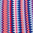 Pound A Metre 3 Metre Luxurious Soft Printed Viscose Jersey - 55"-  (Zigzag)