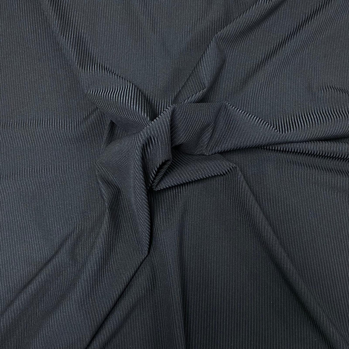 3 Metre White Soft Ribbed Jersey Fabric – 55” Stretch – Pound A Metre