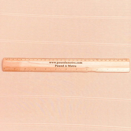 Pound A Metre 3 Metres 3 Metre Luxurious Soft Ribbed Jersey - 55"- (Brown) (EOL)