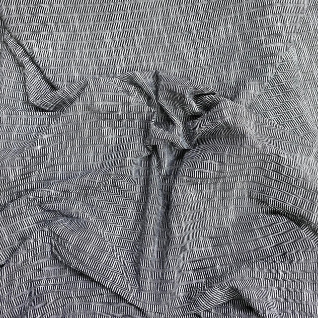 Pound A Metre 3 Metres 3 Metre Luxurious Soft Ribbed Jersey - 55"- (Clouds)