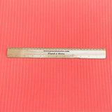 Pound A Metre 3 Metres 3 Metre Luxurious Soft Ribbed Jersey - 55"- (Coral)