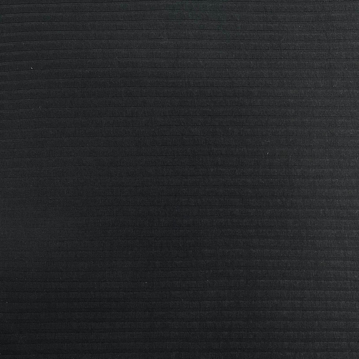 Pound A Metre 3 Metres 3 Metre Luxurious Soft Ribbed Jersey - 55" (Dark Knight)