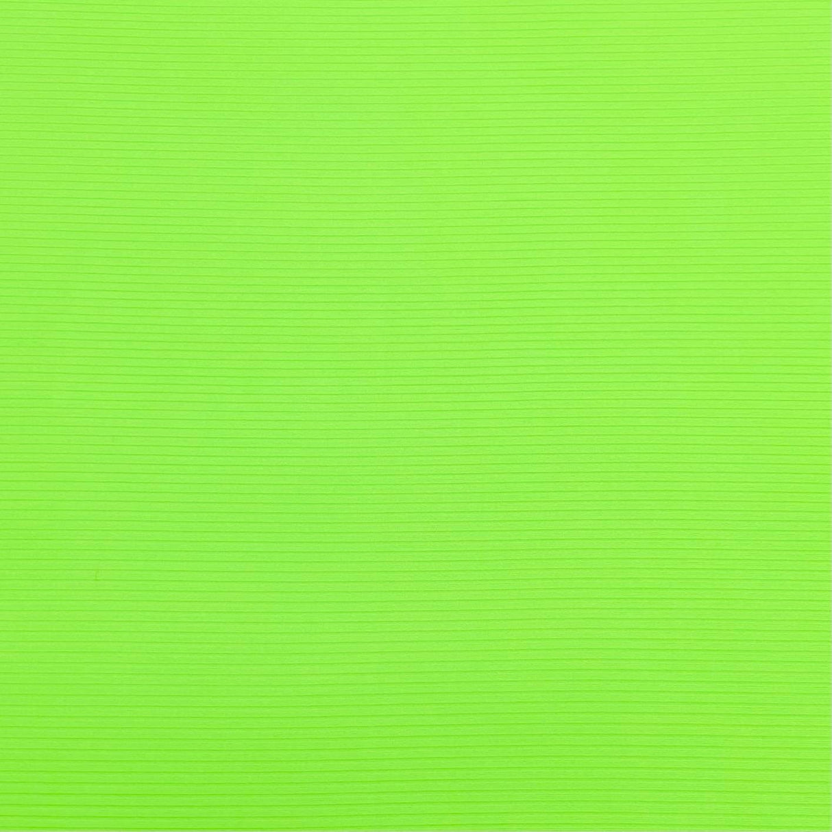 Pound A Metre 3 Metres 3 Metre Luxurious Soft Ribbed Jersey - 55" (Green)