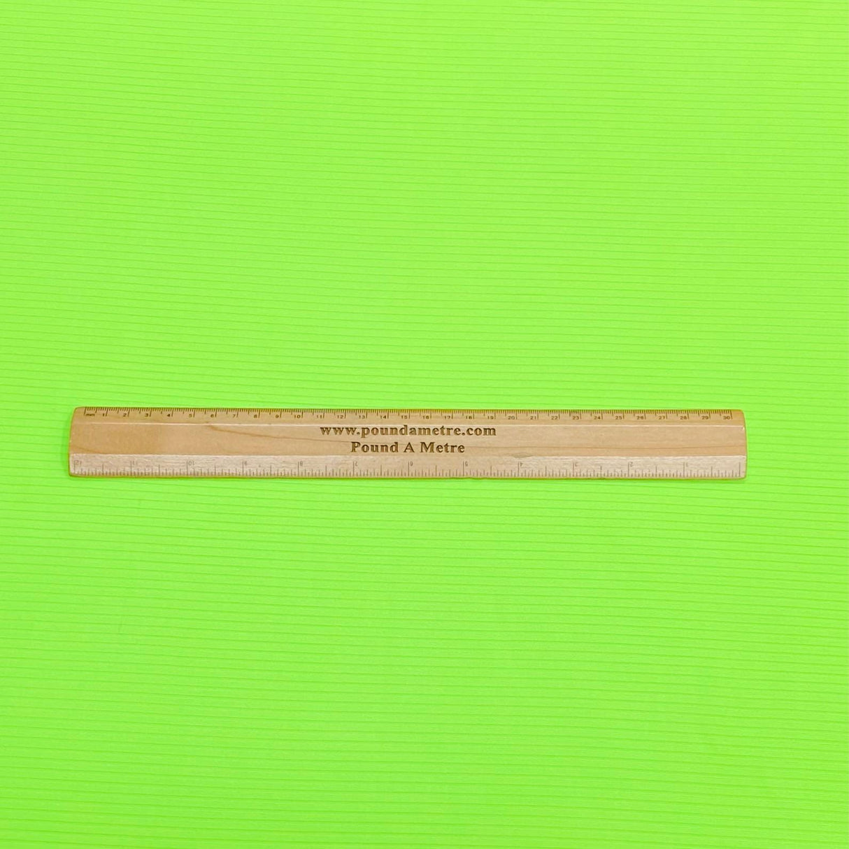 Pound A Metre 3 Metres 3 Metre Luxurious Soft Ribbed Jersey - 55" (Green)