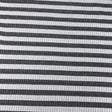 Pound A Metre 3 Metres 3 Metre Luxurious Soft Ribbed Jersey - 55"- (Grey & Black)