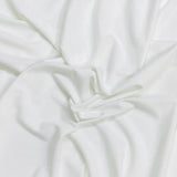 Pound A Metre 3 Metres 3 Metre Luxurious Soft Ribbed Jersey - 55"- (Ivory) (EOL)