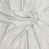 Pound A Metre 3 Metres 3 Metre Luxurious Soft Ribbed Jersey - 55"- (Light Grey)