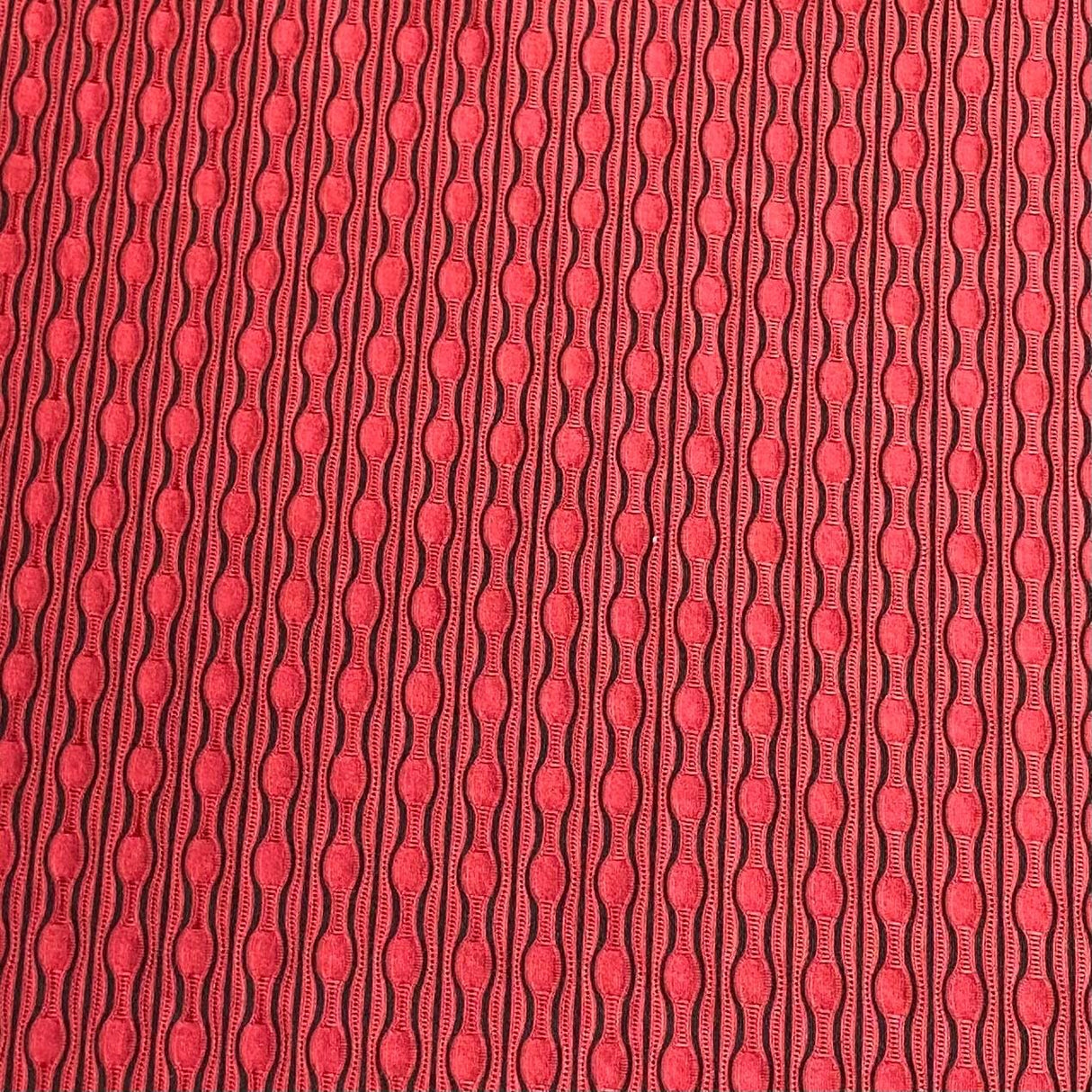 Pound A Metre 3 Metres 3 Metre Luxurious Soft Ribbed Jersey - 55"- (Maroon)