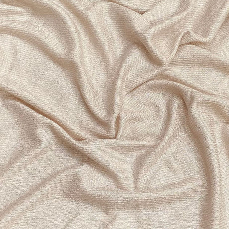 Pound A Metre 3 Metres 3 Metre Luxurious Soft Ribbed Jersey - 55"- (Metallic) (EOL)