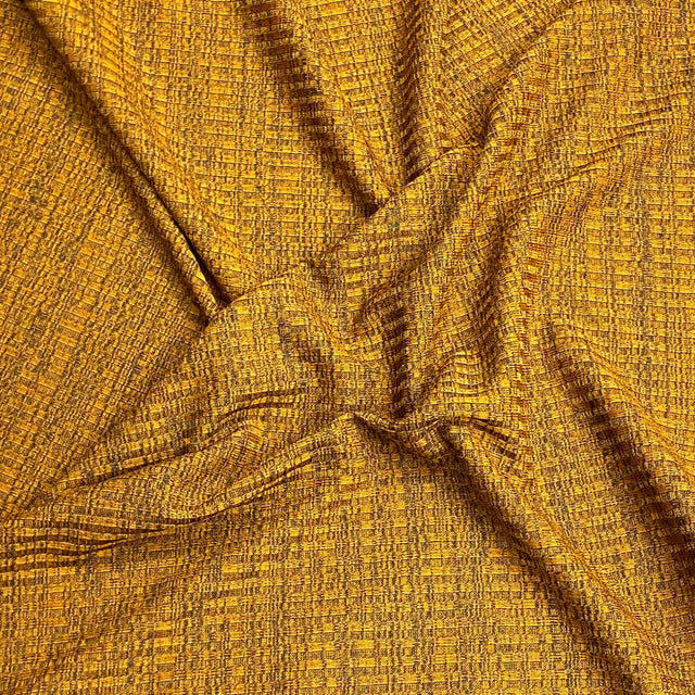 Pound A Metre 3 Metres 3 Metre Luxurious Soft Ribbed Jersey - 55"- (Mustard)