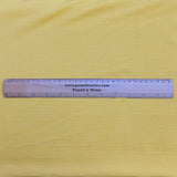 Pound A Metre 3 Metre Luxurious Soft Ribbed Jersey - 55"- (Mustard)