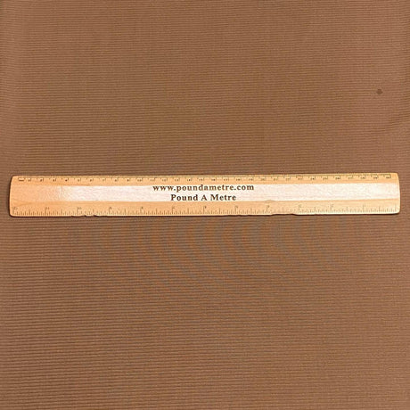 Pound A Metre 3 Metres 3 Metre Luxurious Soft Ribbed Jersey - 55"- (Wood) (EOL)